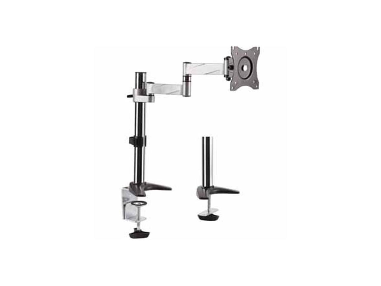 SIIG CE-MT2E12-S1 High Premium Aluminum Gas Spring Desk Mount - Dual Monitor, VESA (75x75/100x100)