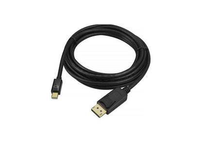 SIIG CB-DP1K12-S1 Displayport Cable - Displayport (M) To Mini Displayport (M) - 10 Ft ( Displayport 1.2 ) - Black