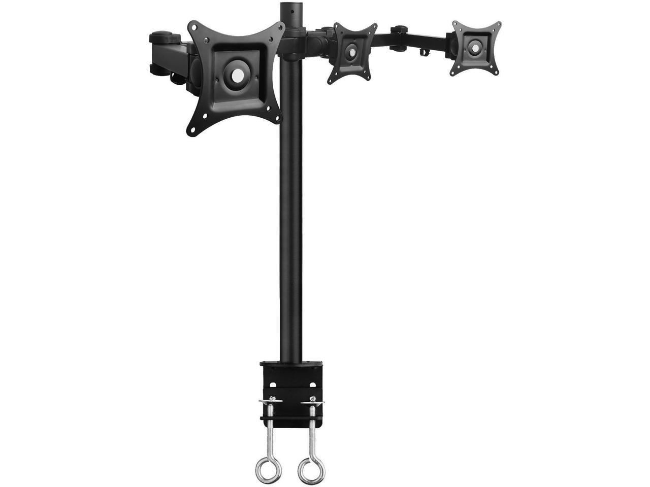 Siig Articulating Triple Monitor Desk Mount - 13" To 27"
