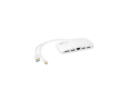 SIIG JU-H30212-S1 MiniDP Video Dock wUSB 3.0 Wht