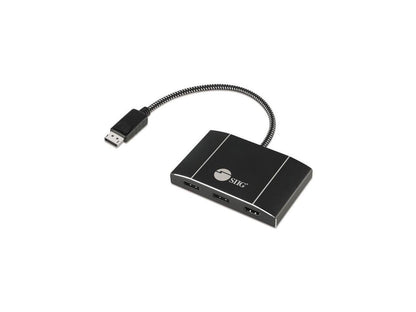 Triple 4K Displayport 1.4 To 2 Dp & Hdmi Mst Hub Splitter