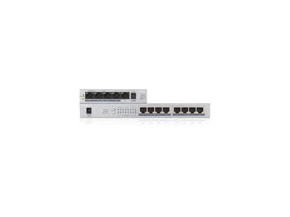 ZYXEL 8-Port GbE Unmanaged PoE Switch - 8 Ports - Manageable - 2 Layer Supported - Twisted Pair - -