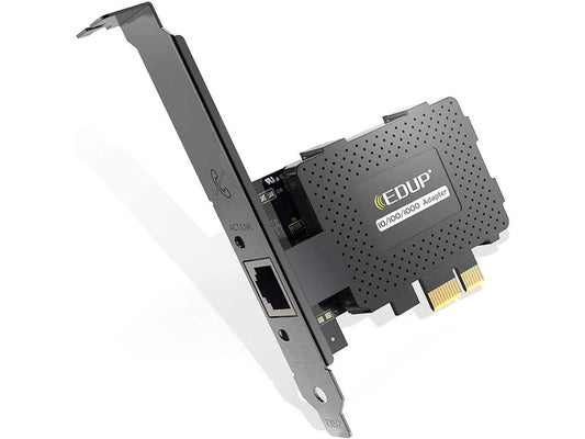 EDUP Gigabit Ethernet PCI Express PCI-E Network Card 10/100/1000Mbps RJ45 LAN Adapter Converter for Desktop PC