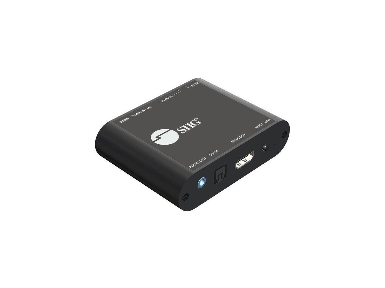 SIIG HDMI 2.0 4K HDR with Audio Extractor & ARC