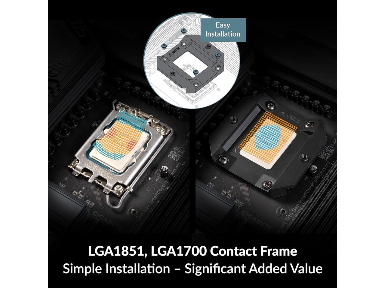 ARCTIC Liquid Freezer III 280 A-RGB - Water Cooling PC, All-in-One CPU AIO Water Cooler, efficient PWM-Controlled Pump, Fan: 200-1700 RPM, LGA1851 and LGA1700 Contact Frame