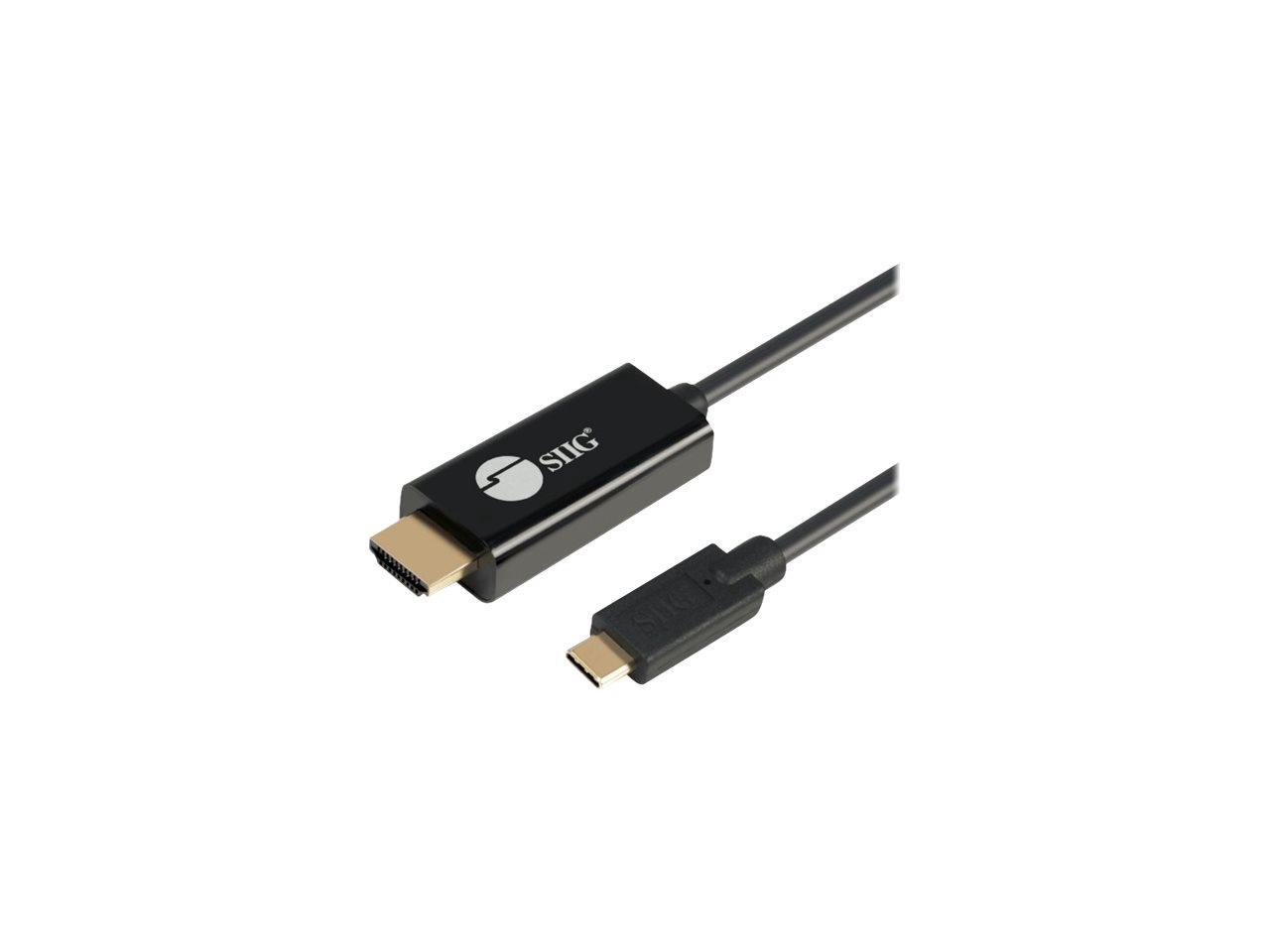 Siig Usb-C To 4K60hz Hdr Hdmi 2.0 Active Cable - 2M