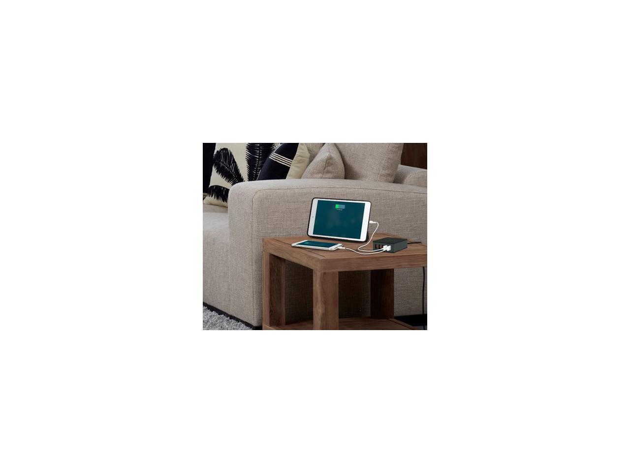 ARCTIC Smart Charger 8000 -40 Watt 5-Port USB Desktop Fast Charger with Smart Charging Technology - Compact and Small High Speed Charger for Apple iPhone, iPad, Samsung Galaxy S6, ZTE, HTC and More...