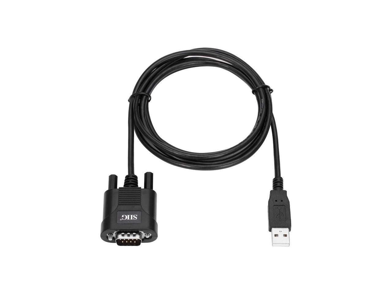 Siig 1-Port Industrial Usb To Rs-232 Cable