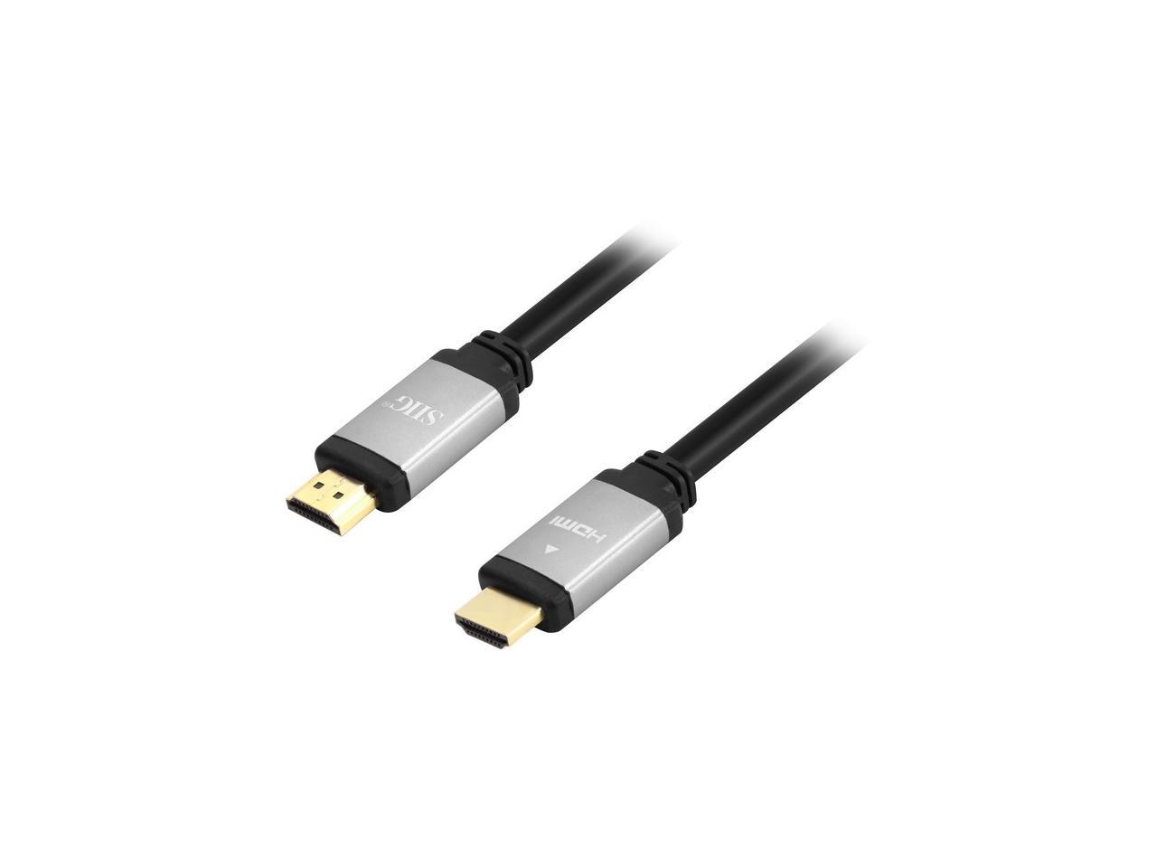 SIIG 4' 4K High Speed HDMI Cable 18GBPS Bandwidth