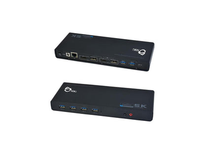 SIIG JU-DK0411-S1 Video Dock With Usb 3.0 4K Displayport Hdmi Usb-C