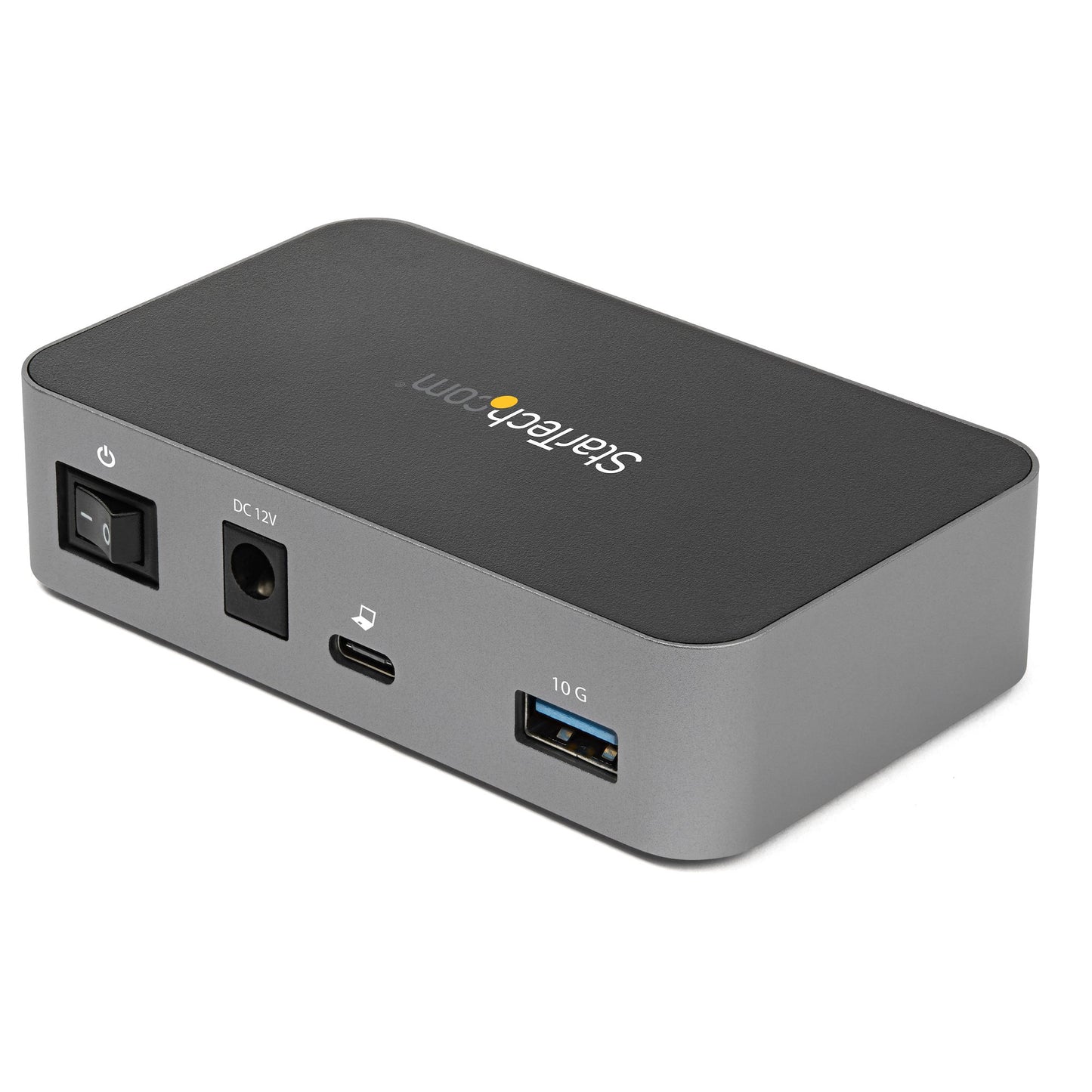 StarTech.com 4 Port USB C Hub with Power Adapter - USB 3.2 Gen 2 (10Gbps) - USB Type C to 4x USB-A - HB31C4ASSelf Powered Desktop USB Hub with Fast Charging Port (BC 1.2) - Desk Mountable - TAA - Model  HB31C4AS