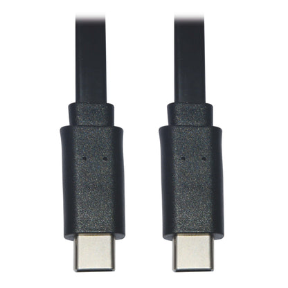 Tripp Lite USB-C to USB-C Cable M/M Black 6 ft. (1.8 m) - Model U040-006-C-FL