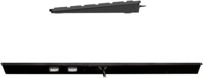 Adesso AKB-510HB SlimTouch 510 Mini Keyboard with USB Hubs - Model AKB-510HB