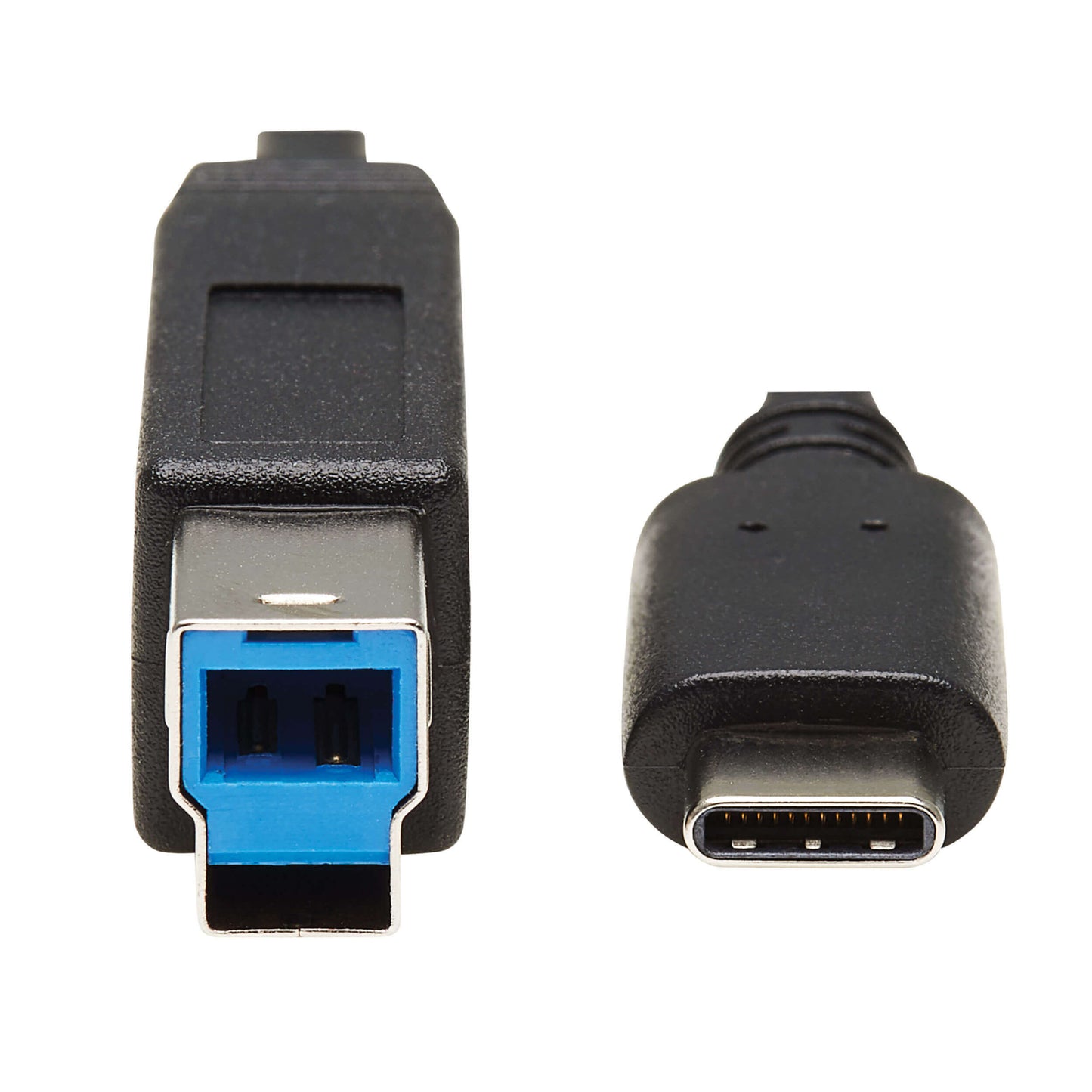 Tripp Lite Series USB-C to USB-B Cable (M/M) - USB 3.2 Gen 2 (10 Gbps), Thunderbolt 3 Compatible, 20 in. (51 cm) - Model U422-20N-G2