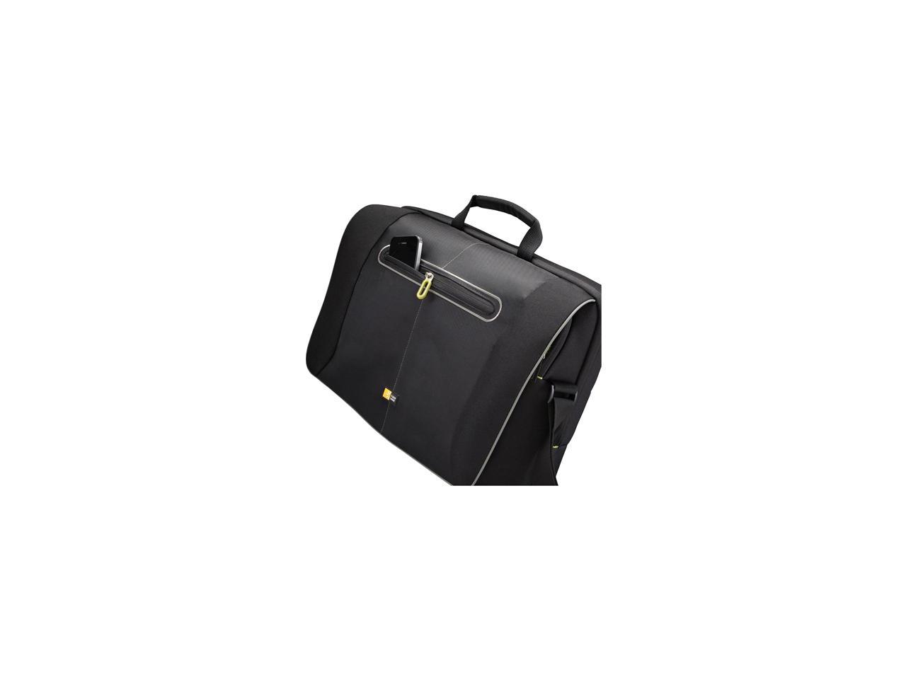 Case Logic PNM-217Black Case Logic PNM-217 Carrying Case (Messenger) for 17.3" Notebook, iPod - Black - Nylon - Shoulder Strap, Handle