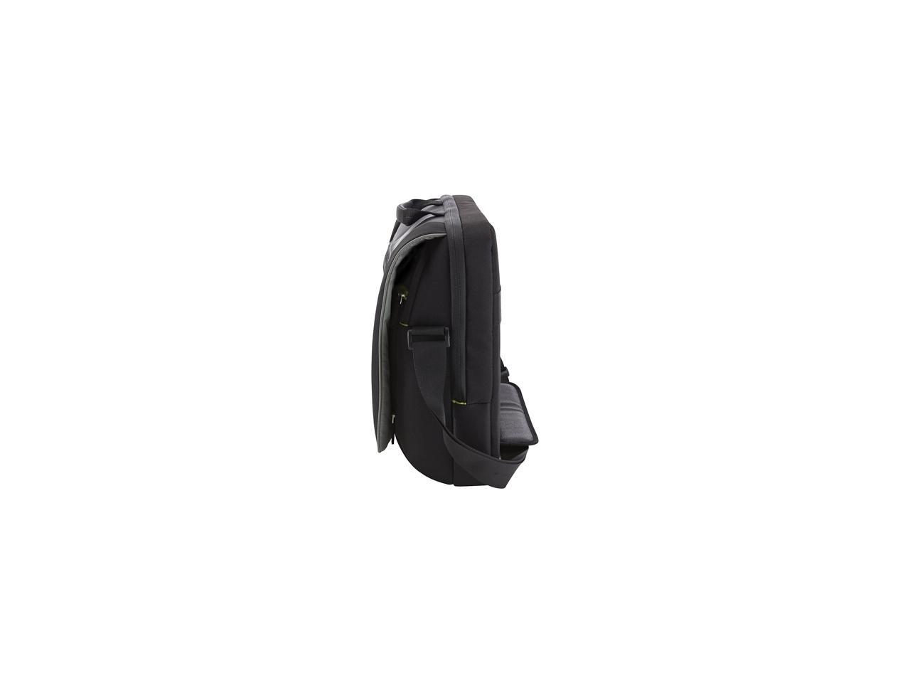 Case Logic PNM-217Black Case Logic PNM-217 Carrying Case (Messenger) for 17.3" Notebook, iPod - Black - Nylon - Shoulder Strap, Handle