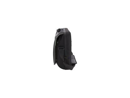 Case Logic PNM-217Black Case Logic PNM-217 Carrying Case (Messenger) for 17.3" Notebook, iPod - Black - Nylon - Shoulder Strap, Handle