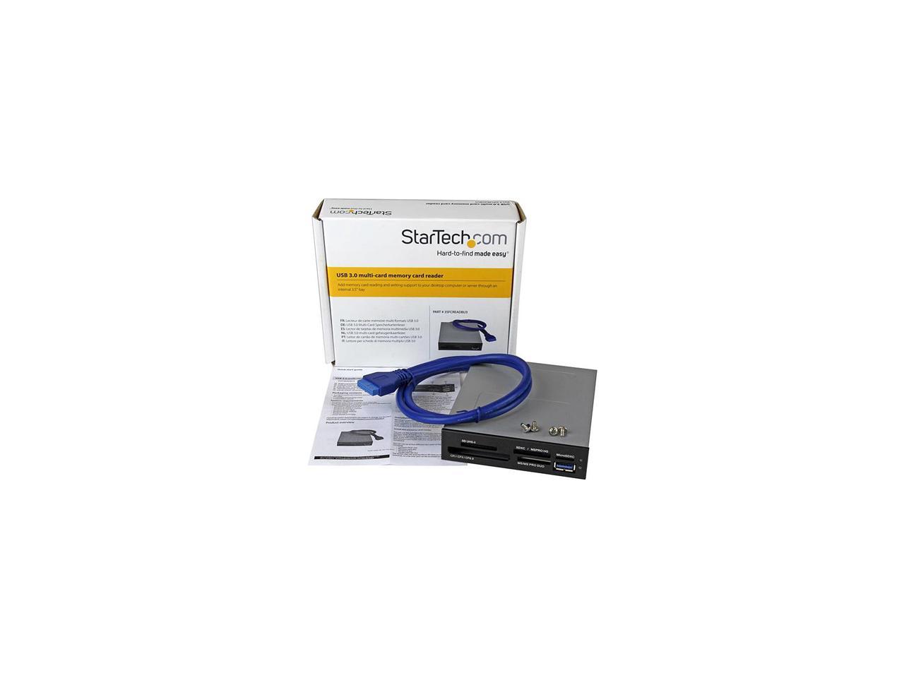 StarTech.COM 35FCREADBU3 USB 3.0 Multi Card Reader