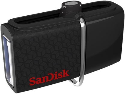 SanDisk 32GB Ultra Dual OTG USB 3.0 Flash Drive, Speed Up to 150MB/s (SDDD2-032G-GAM46)