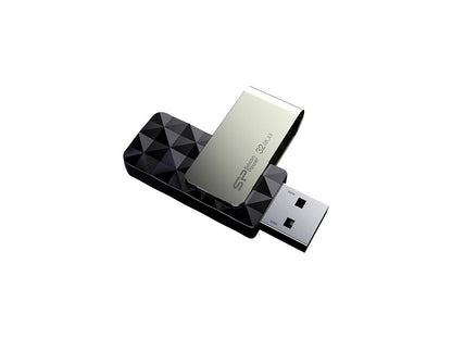 Silicon Power 32GB Blaze B30 USB 3.0 Flash Drive (SP032GBUF3B30V1K)