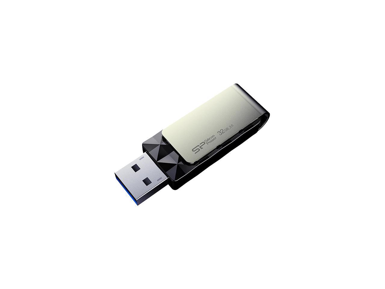 Silicon Power 32GB Blaze B30 USB 3.0 Flash Drive (SP032GBUF3B30V1K)