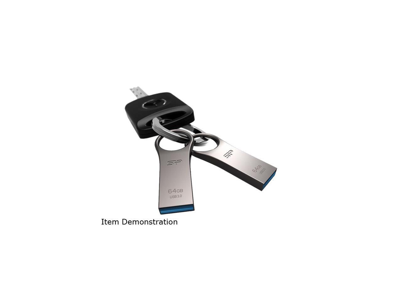 Silicon Power 64GB Jewel J80 USB 3.0 Flash Drive (SP064GBUF3J80V1T)