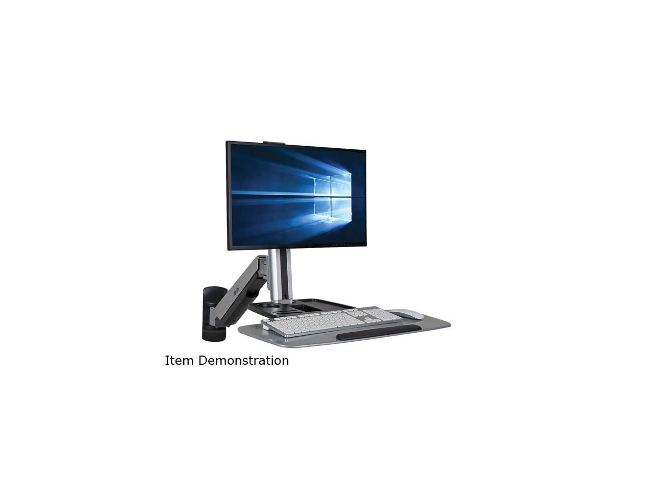 Tripp Lite WorkWise Wall-Mounted Workstation, Single Display (WWSS1332W)