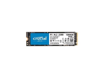 Crucial CT1000P1SSD8T TRAY P1 1TB 3D NAND NVMe PCIe M.2 Solid State Drive