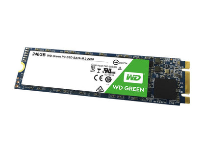 Western Digital 240GB Green M.2 2280 Internal Solid State Drive Model WDS240G1G0B