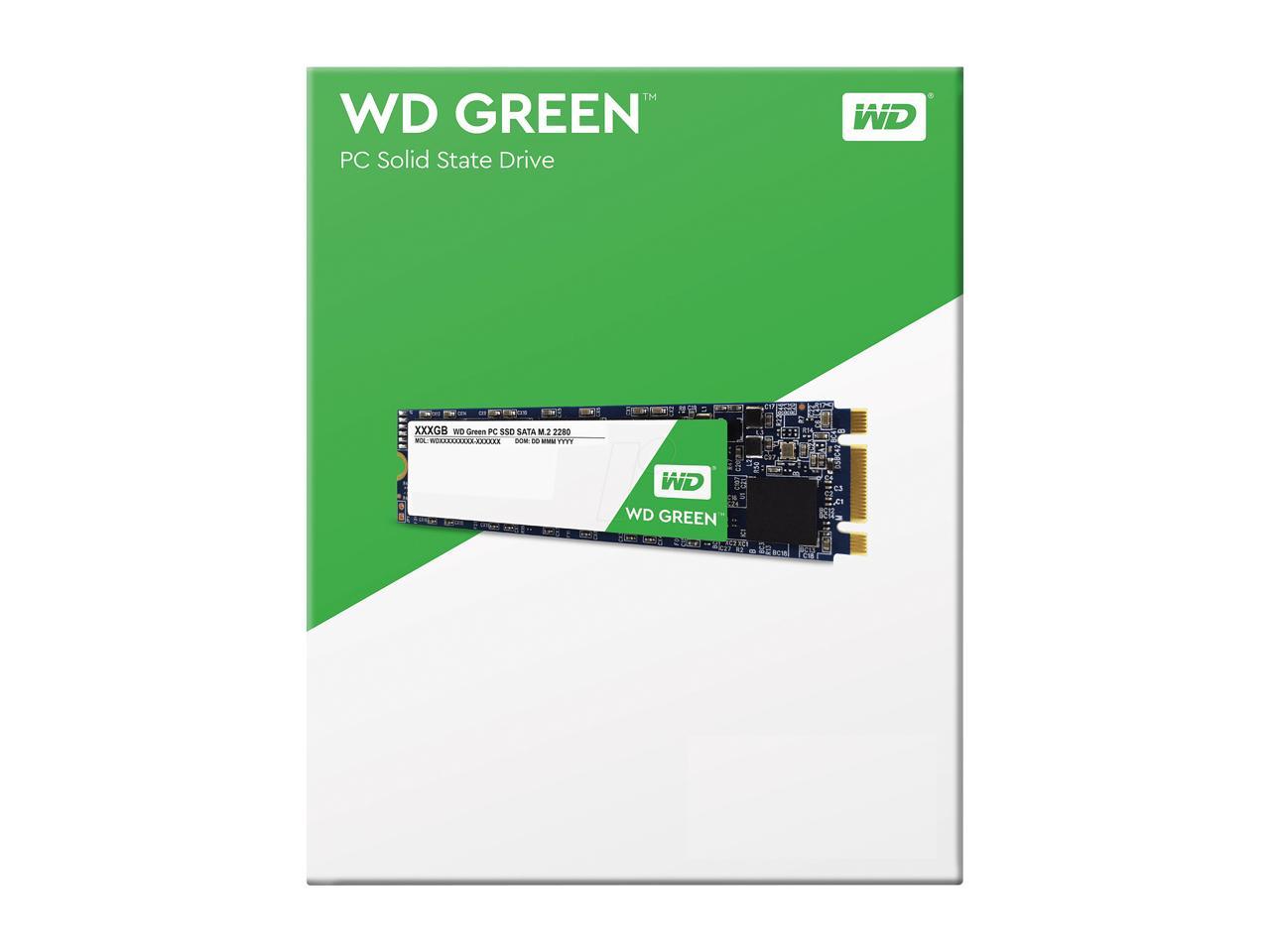 Western Digital 240GB Green M.2 2280 Internal Solid State Drive Model WDS240G1G0B