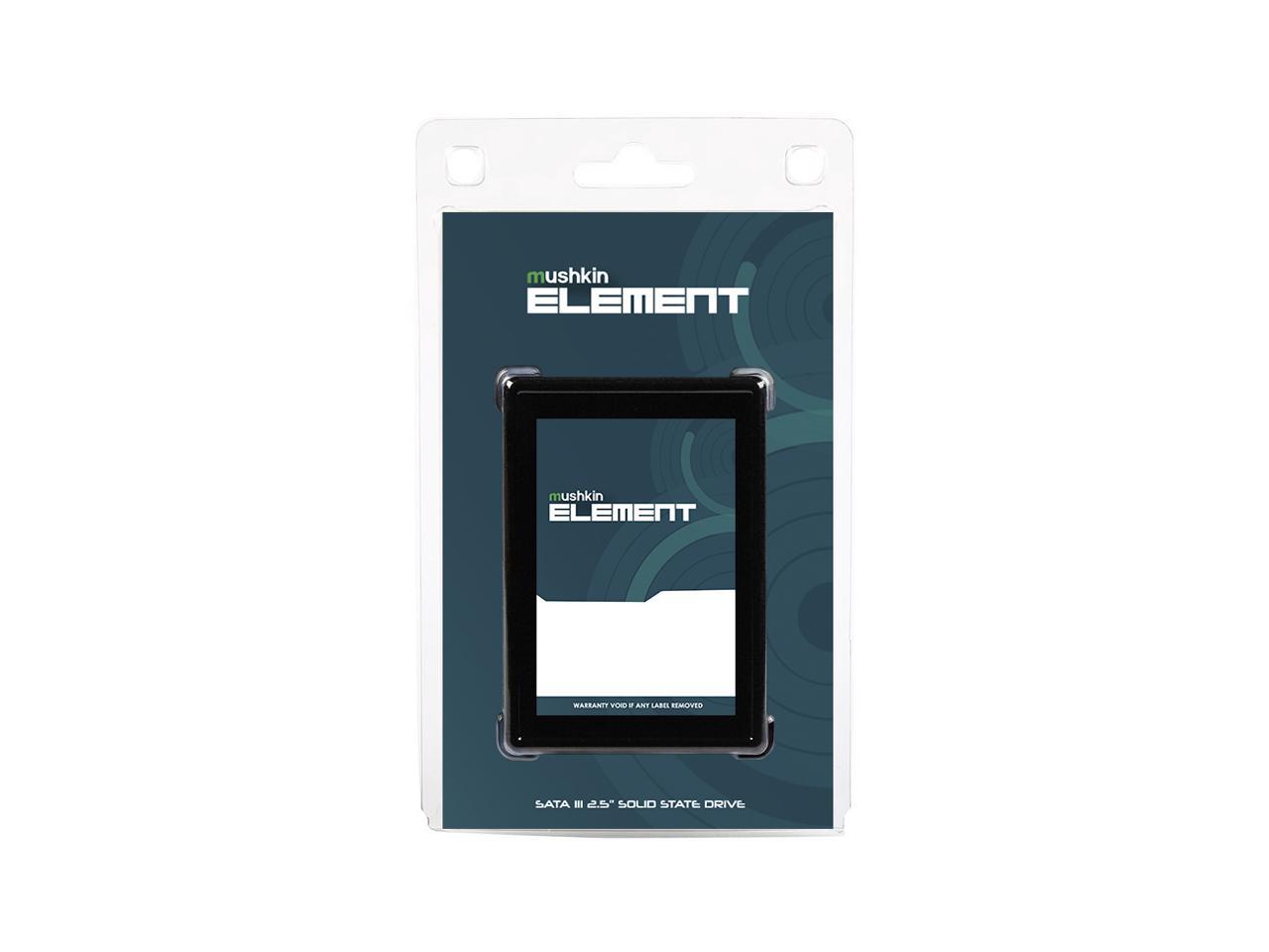 Mushkin Element 1TB Internal Solid State Drive (SSD) - 2.5 Inch - SATA III - 6Gb/s - 3D Vertical NAND Flash - 7mm (MKNSSDEL1TB)