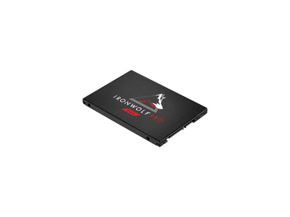Seagate IronWolf Pro 125 SSD 240GB NAS Internal Solid State Drive - 2.5 Inch SATA 6Gb/s Speeds up to 545 MB/s, 1 DWPD Endurance and 24x7 Performance for Creative Pro, and SMB (ZA240NX1A001)