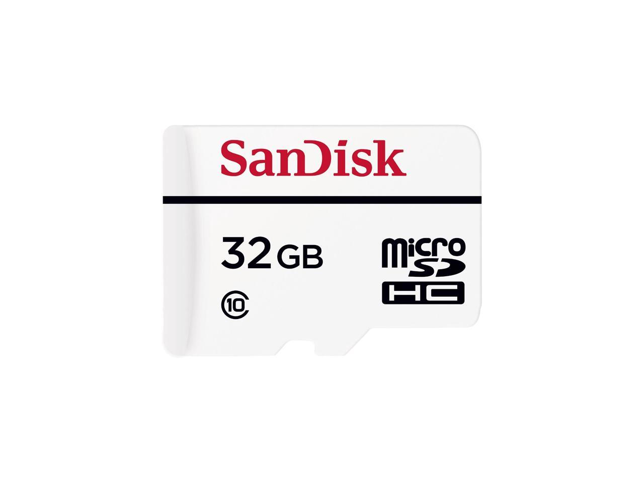 SanDisk SDSDQQ-032G-G46A SanDisk Endurance 32 GB microSDHC - Class 10 - 20 MB/s Read - 20 MB/s Write