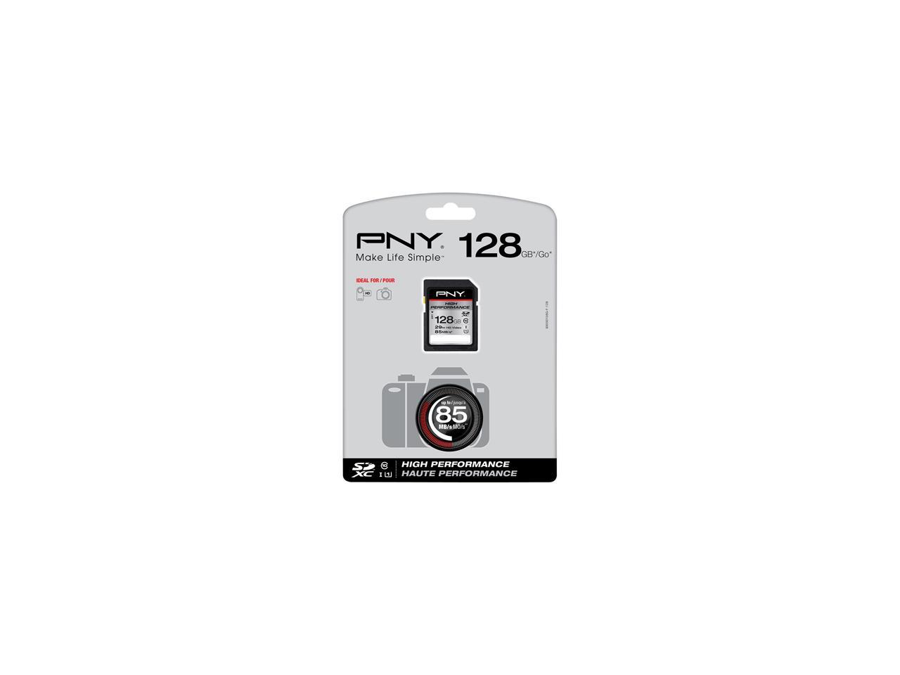 PNY 128 GB Class 10/UHS-I U1 SDXC PSDXC128U185GE