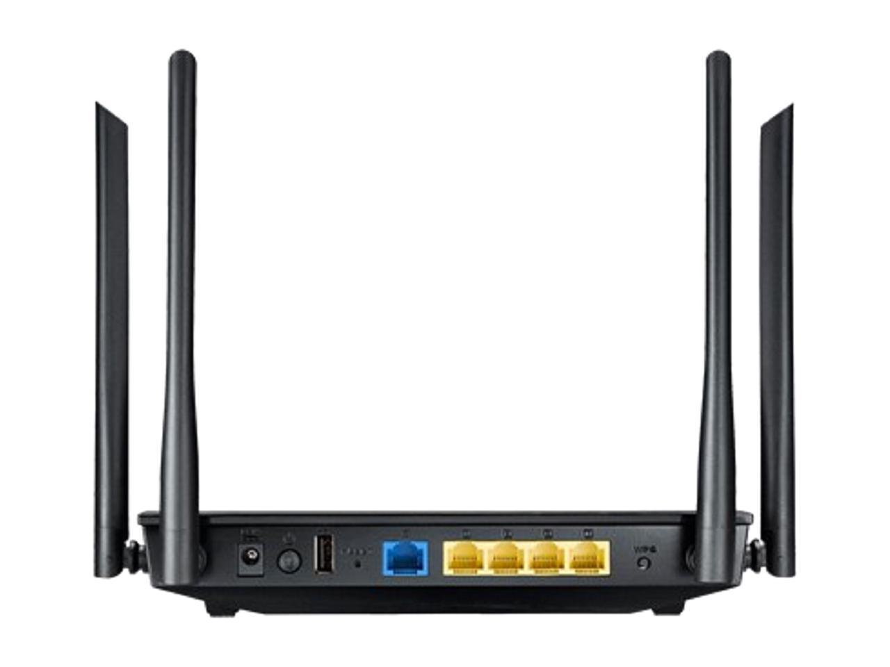 ASUS RT-AC1200G AC1200 Dual-Band Wi-Fi Router with four 5dBi antennas and Parental Controls