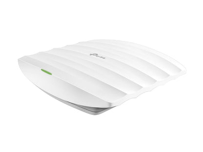 TP-Link Omada AC1350 Gigabit Ceiling Mount Wireless Access Point | MU-MIMO, Seamless Roaming & Beamforming | PoE Powered w/PoE Injector Included | Centralized Cloud Access & Free Omada app (EAP225)