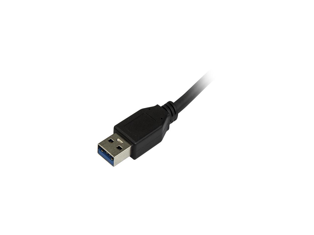 StarTech.com USB31AC50CM USB to USB C Cable - 1.6 ft / 0.5m - M/M - USB 3.1 (10Gbps) - USB-C to USB 3.0 - USB Type C to Type A Cable
