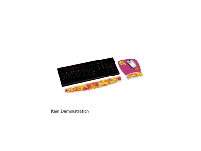 3M WR308DS 3M Daisy Design Gel Wrist Rest - 2.5" x 18" Dimension