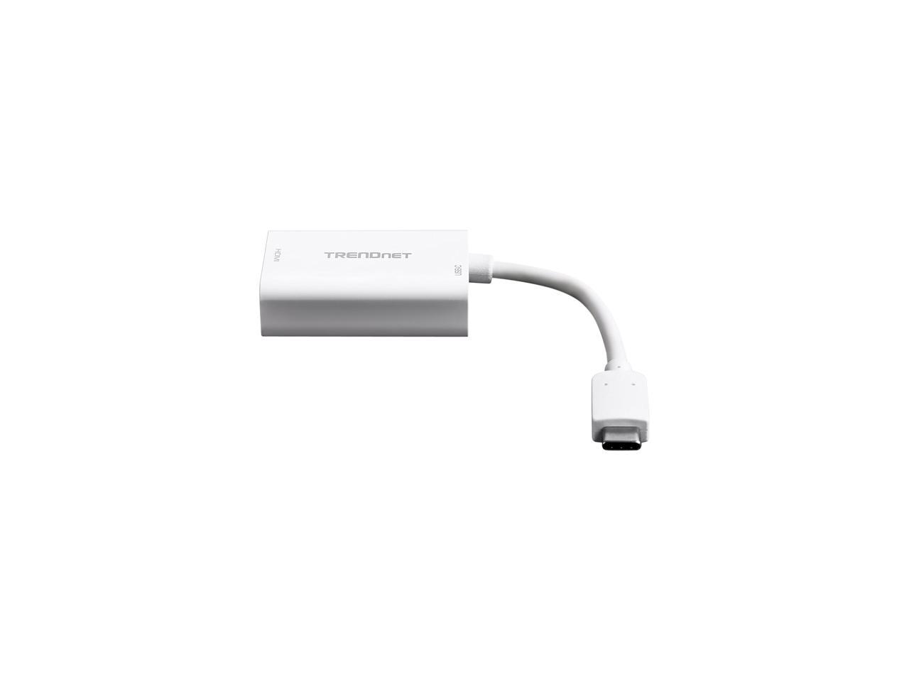 TRENDnet TUC-HDMI2 USB-C to HDMI Adapter with Power Delivery