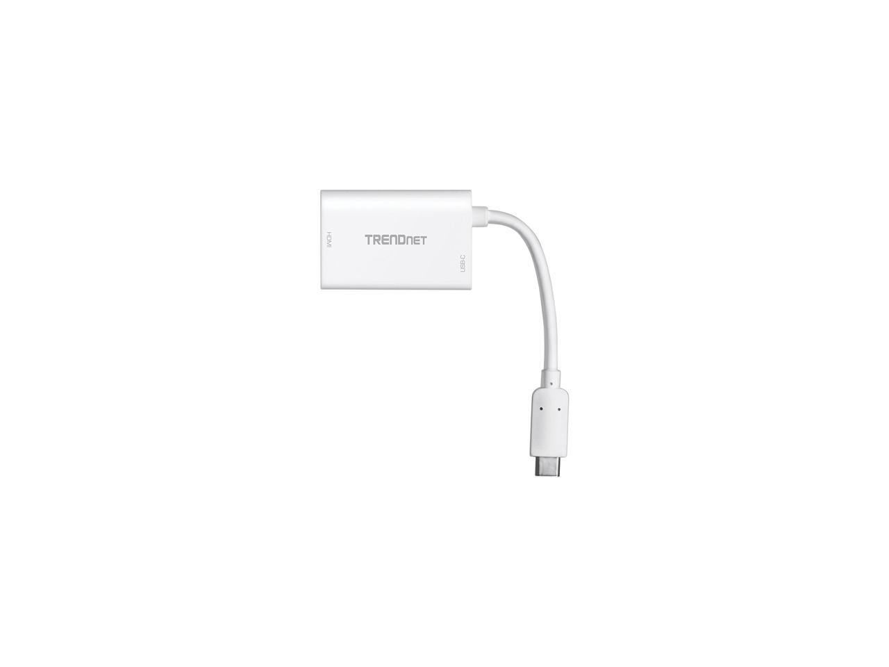 TRENDnet TUC-HDMI2 USB-C to HDMI Adapter with Power Delivery