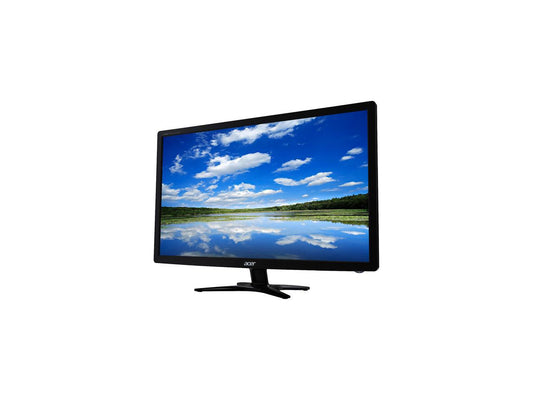 Acer G6 Series G246HYL Black 23.8" IPS 6ms (GTG) 60 Hz Widescreen LED/LCD Monitor 1920 x 1080 FHD, Slim Profile Design, White LED Backlight Technology, and Environmentally Friendly