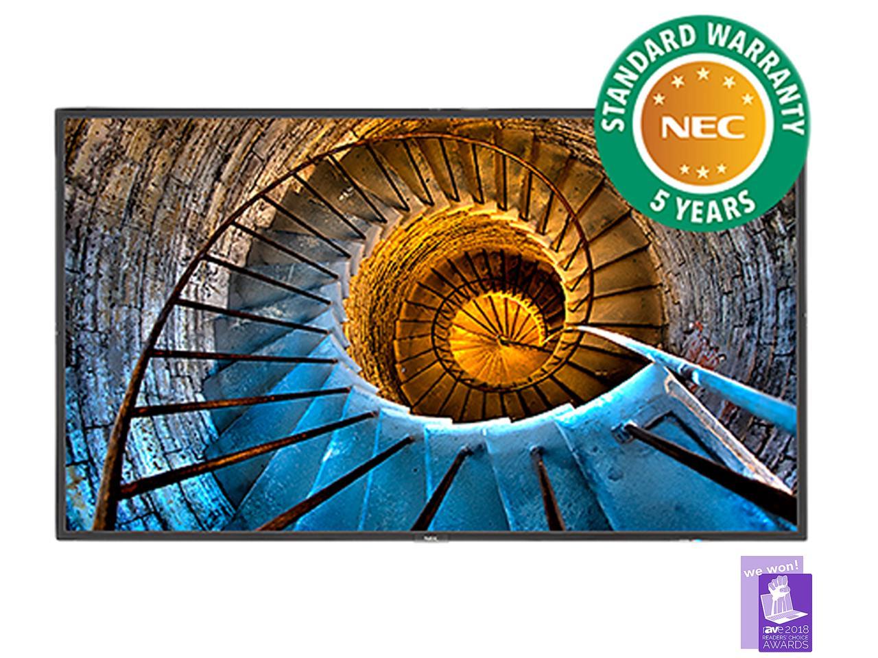 NEC P484 48" Full HD Professional-Grade Large Format LED Commercial Display