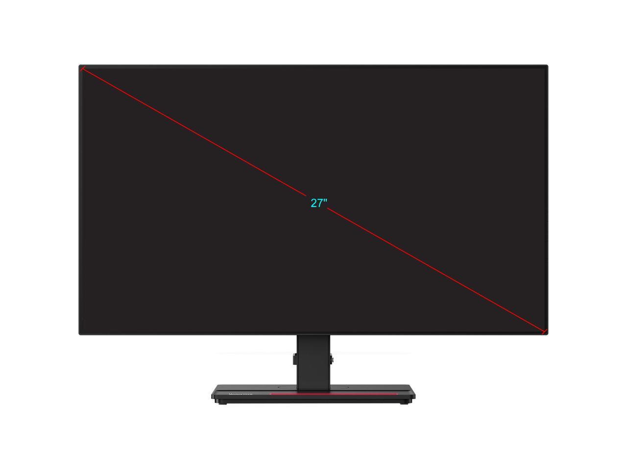 Lenovo ThinkVision P27h-20 27-inch 16:9 QHD Monitor with USB Type-C