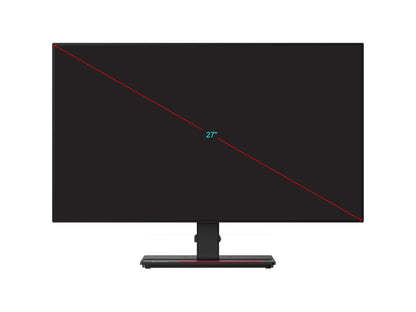 Lenovo ThinkVision P27h-20 27-inch 16:9 QHD Monitor with USB Type-C