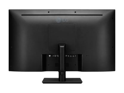 LG 43MU79-B Matte Black 43" (42.51" Diagonal) UHD 3840 x 2160 4K Monitor, 350 cd/m2, HDMI, DisplayPort, USB Type-C, Tilt, VESA Compatible