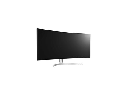 LG Ultrawide 34BK95C-W 34" UW-QHD 3440 x 1440 2 x HDMI, DisplayPort, USB Type-C, VESA DisplayHDR 400, RADEON FreeSync, Dynamic Action Sync Curved IPS Monitor
