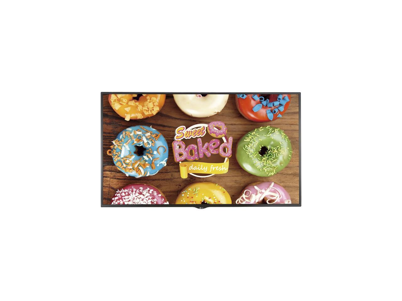 LG 49UH5E-B 49" 4K Ultra HD Commercial Display (Cisco Certified Compatible Display), Built-in Wi-Fi, webOS, Landscape & Portrait, 24/7