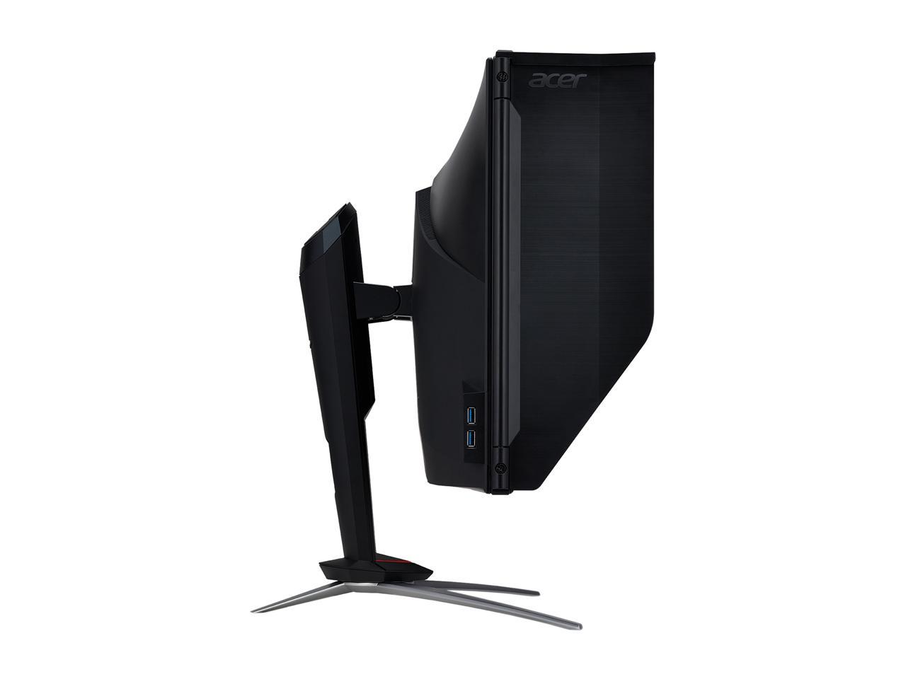 Acer Nitro XV273K Pbmiipphzx 27" UHD 3840 x 2160 IPS AMD Radeon FreeSync and NVIDIA G-SYNC Compatible Monitor, DisplayHDR400, Quantum Dot, 144Hz, 1ms, DCI-P3 , Delta E<1, Black