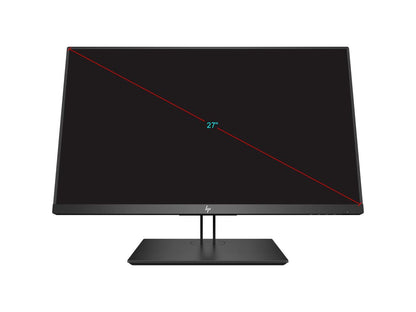 HP Z27 2TB68A8#ABA 27" UHD 3840 x 2160 (4K) 8ms (GTG) 60 Hz HDMI, DisplayPort, USB IPS Monitor
