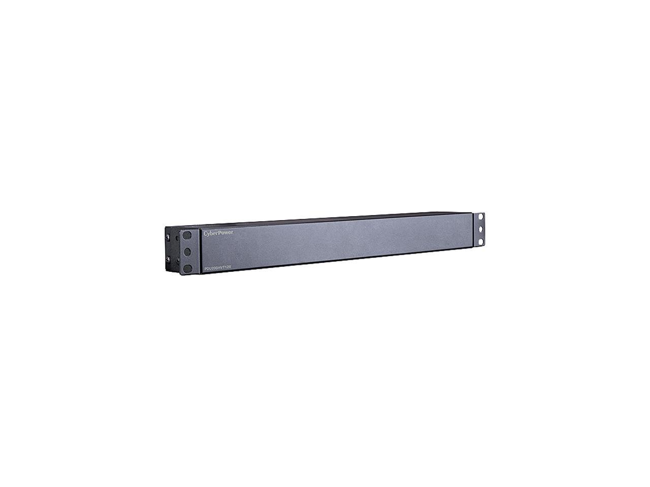CyberPower Systems USA PDU20BHVT12R CyberPower Basic PDU20BHVT12R 12-Outlets PDU - 12 x IEC 60320 C13 - 1U Rack-mountable, Zero U Vertical Rackmount